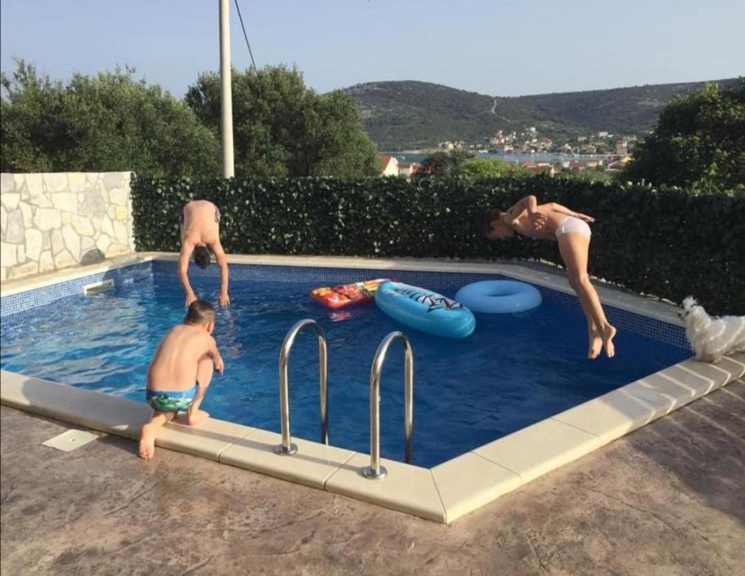 Villa Croatia Sea View With Heated Pool Vinišće Eksteriør billede